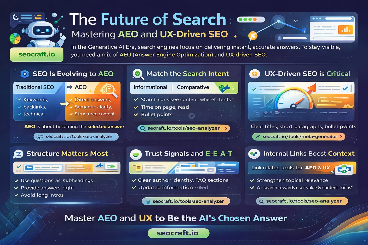 The Future of Search: Mastering AEO and UX-Driven SEO for the Generative AI Era